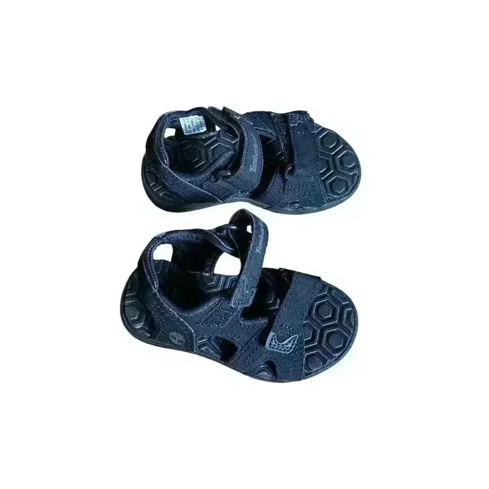 Timberland Black Double Strap Adventure Seeker Sandals Kids Size 5 Toddler New